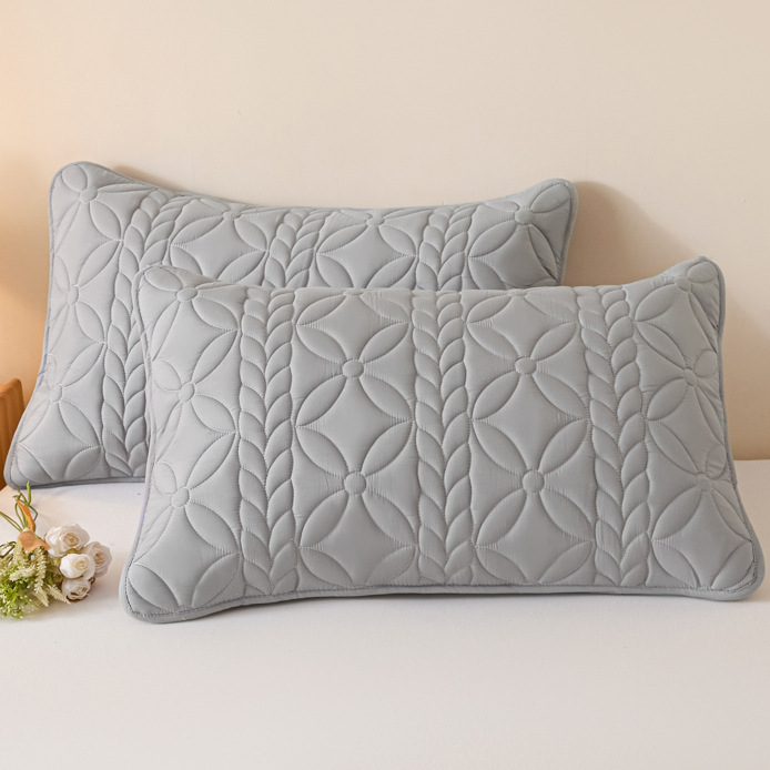 Funda de almohada anti-aceite para la cabeza 48X74 Funda de almohada anti-saliva y sucia Un par de funda de revestimiento de núcleo de almohada capa de aislamiento anti-sudor