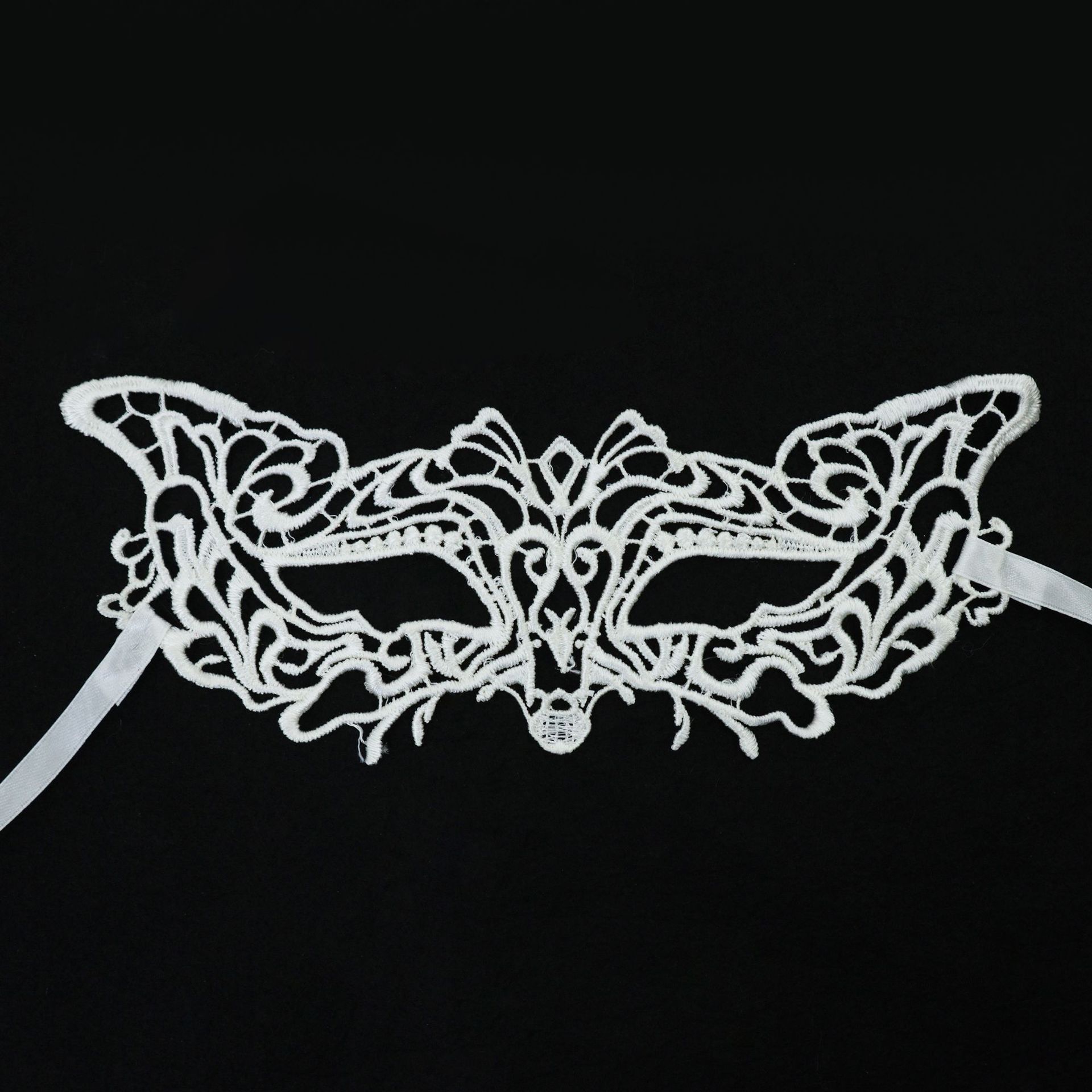 Carnaval máscara de encaje de venta transfronteriza máscara de maquillaje de fiesta de baile máscara de encaje amorfa máscara TK