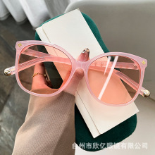 娜娜同款墨镜跨境时尚墨镜欧美复古风女款街拍潮流太阳镜高级眼镜