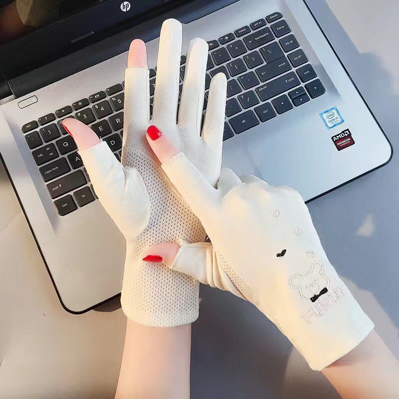 두 손가락-베이지