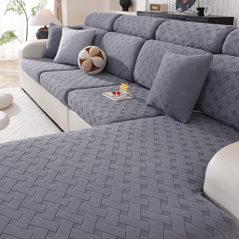Thick Jacquard Sofa Cover Living Room Imperial Concubine Sofa Cushion Cover Four-Season Universal Non-Slip Elastic Sofa Cover Cross-Border