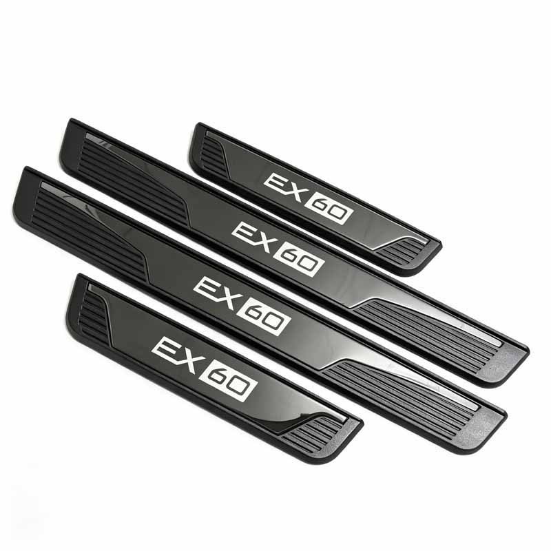 Suitable for Volvo Ex30/Ex40/Ex60 Welcome Pedal Modified Threshold Strip Plastic Trunk Guard Trim Strip