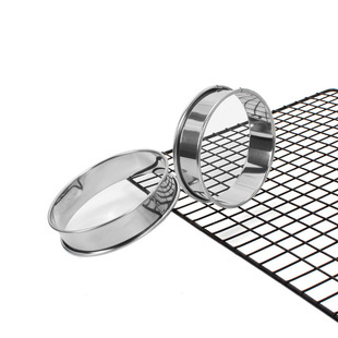 Stainless Steel Double Curled Edge Tower Ring Feeding Ring Round Mousse Ring French Fruit Tart Ring Feeding Ring Biscuit Mold