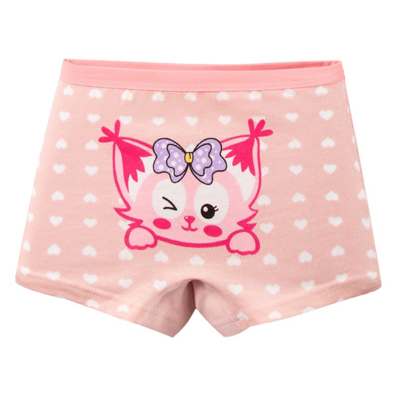 Calzoncillos Boxer para niñas de verano algodón al por mayor clase un algodón puro anti-exposición pantalones de seguridad para estudiantes de escuela primaria para niñas entrega de una pieza