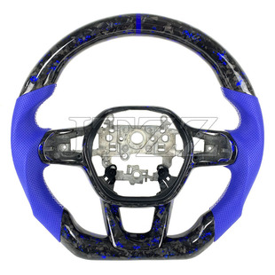 Suitable for Honda 11th Generation Civic 2022-2025 Upgrade Forged Carbon Fiber Steering Wheel Modification