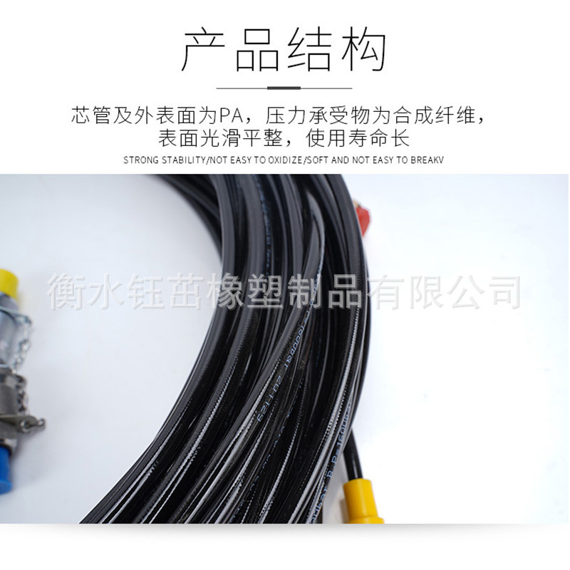 高圧計器管、圧力測定用軟管、圧力計線、圧力測定用軟管、編組計器接続管|undefined