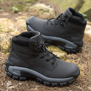 High-Top Hiking Boots, Outdoor Tactical Boots, Desert Boots, Snow Boots, Men's Camping Cross-Border Large Size Training Shoes, Men's Large Size 47