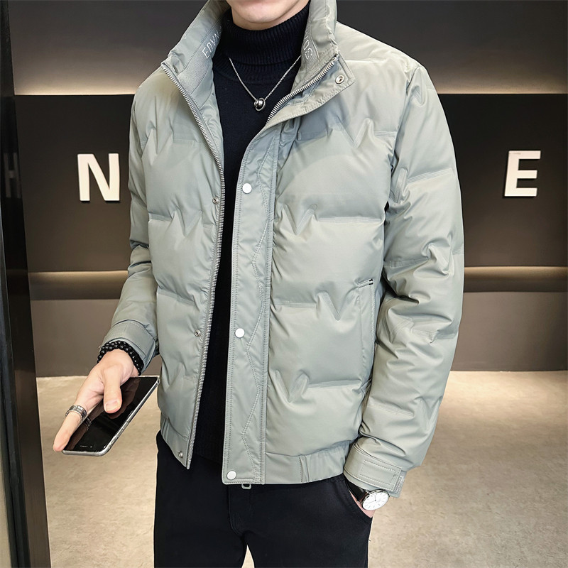 Short Lightweight down Jacket for Men 2025 New Popular Style Stand Collar Stylish Fashionable Warm Winter Men's Coat