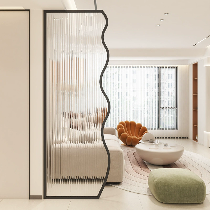 Легкий экстравагантный закаленное стекло перегородка для гостиной