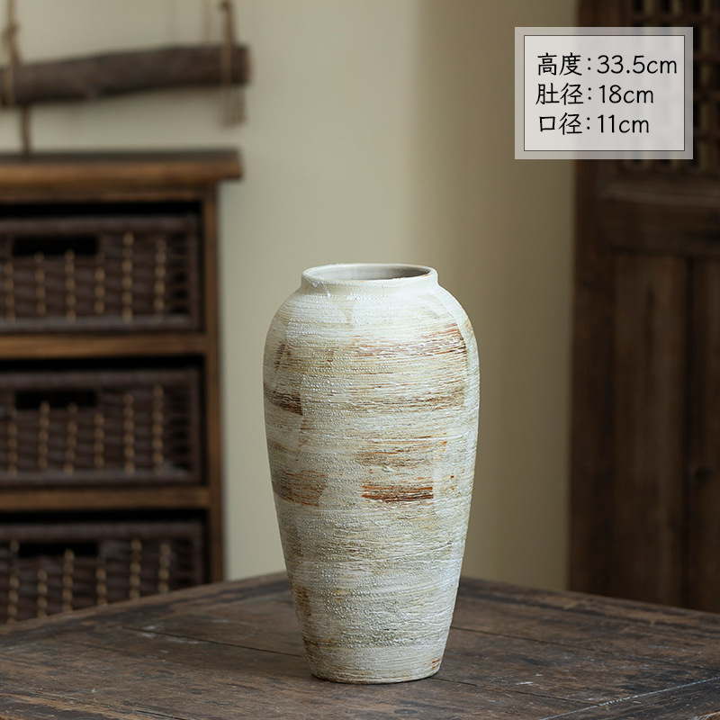 Jingdezhen vintage vasijas de cerámica negra decoraciones decorativas en la sala de estar decoraciones creativas