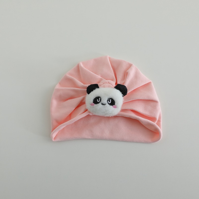 Sombreros para bebés primavera y otoño lindo super lindo puerta de protección de halógeno sombrero indio para bebés de hombres y mujeres cómodos sombreros de cabello pequeño mes sombrero de embarazo