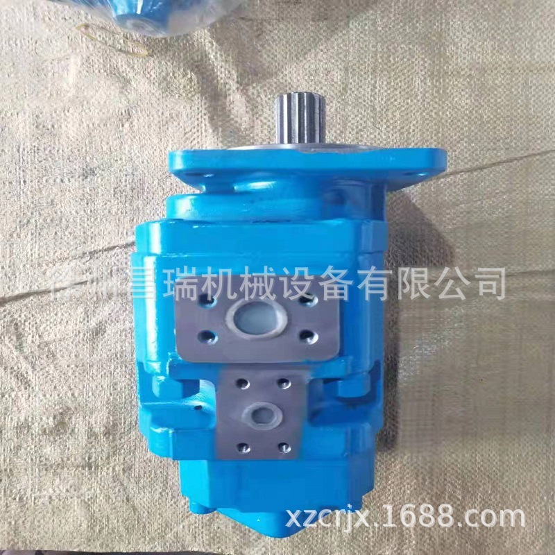 徐工ZL50G 装载机 铲车泊姆克双联齿轮油泵 803004079 散热泵配件