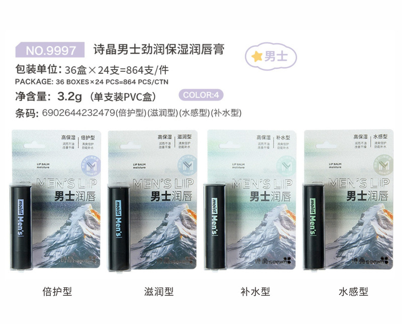 秋冬季可爱保湿润唇膏无色滋润学生女口红打底冬季男士女士润唇膏|undefined