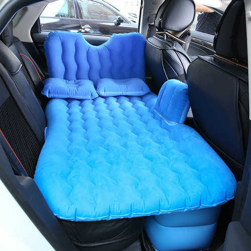 Car air bed corrugated head guard protects car SUV back seat car travel mattress Car air bed