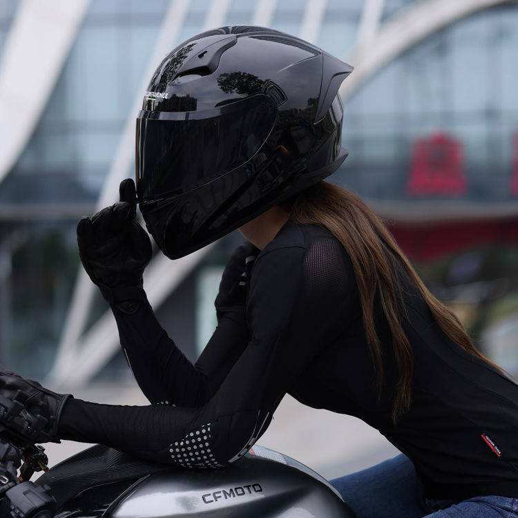 Casco certificado 3C para hombres y mujeres, motociclistas, jinetes, motocicletas, carreras, casco completo, tranvía, casco eléctrico universal, cuatro estaciones