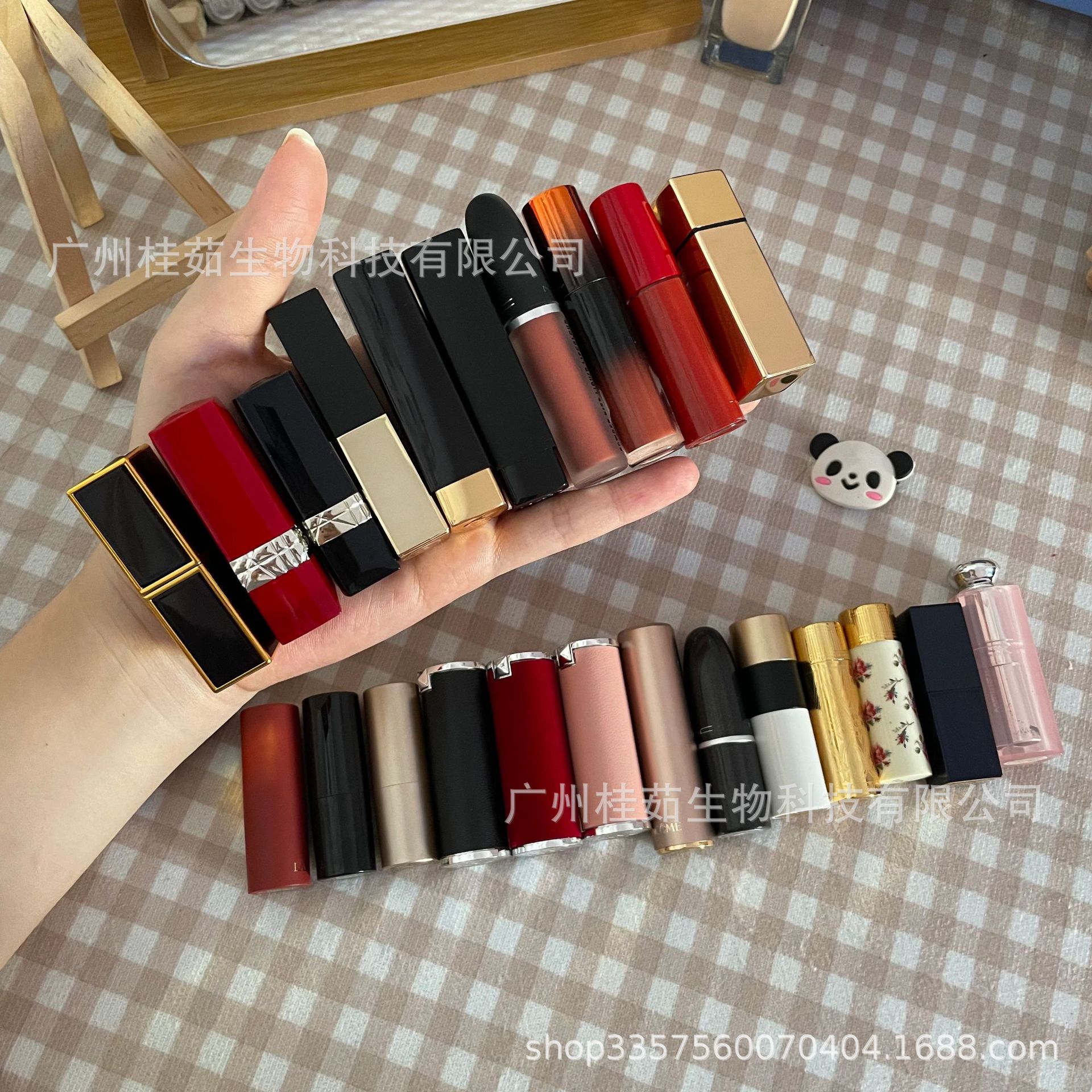 大牌口红小样迷你试用装999哑光滋润红管405唇釉小羊皮变色唇膏