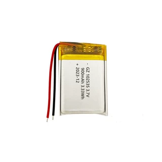聚合物锂电池102535 900mAhLED头灯电动吸奶器智能指纹锁电池3.7V