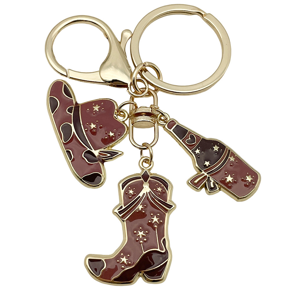 [기름방울 브라운 모자부츠]-15.15g-ER1260