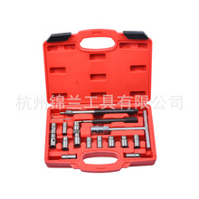 源头直供17件套柴油喷油嘴底座铰刀清理工具 汽车维修工具