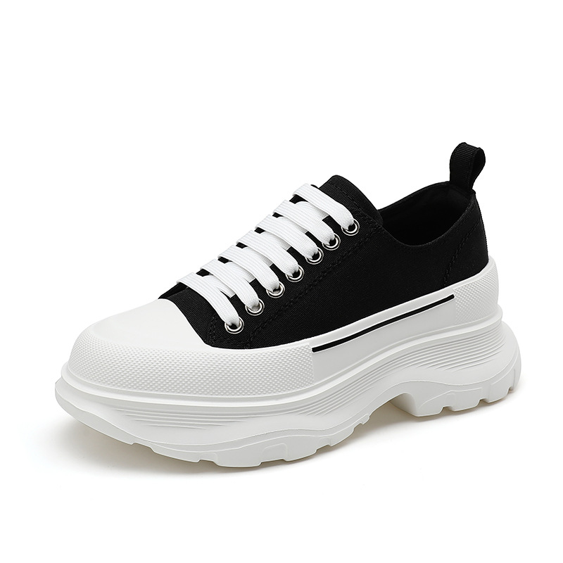 Rodis Canvas neue Frühlings- und Herbstsportstudenten weiße Schuhe, Live-Online-Damenschuhe_voghion.com