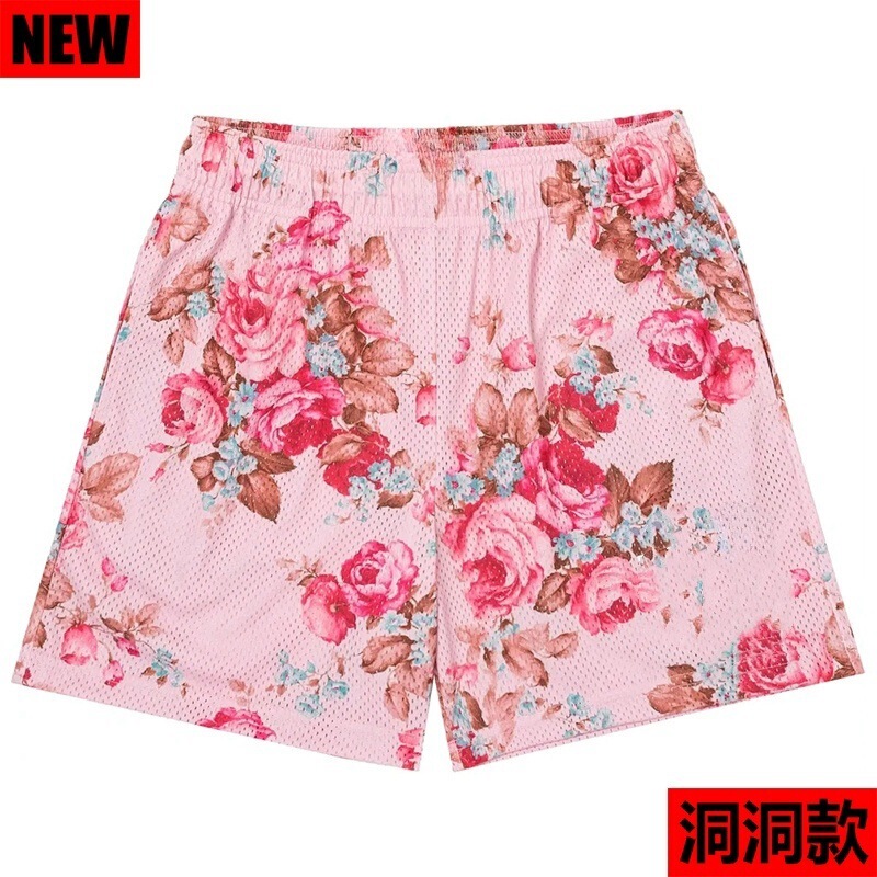 Trendy American-Style Quarter-Length Shorts, Casual Sports Shorts, Fitness Men's Loose-Fit Basketball Shorts, Mesh Breathable, Exclusively for Cross-Border Sales Trendy American-Style Quarter-Length Shorts, Casual Sports Shorts, Fitness Men's Loose-Fit Basketball Shorts, Mesh Breathable, Exclusively for Cross-Border Sales