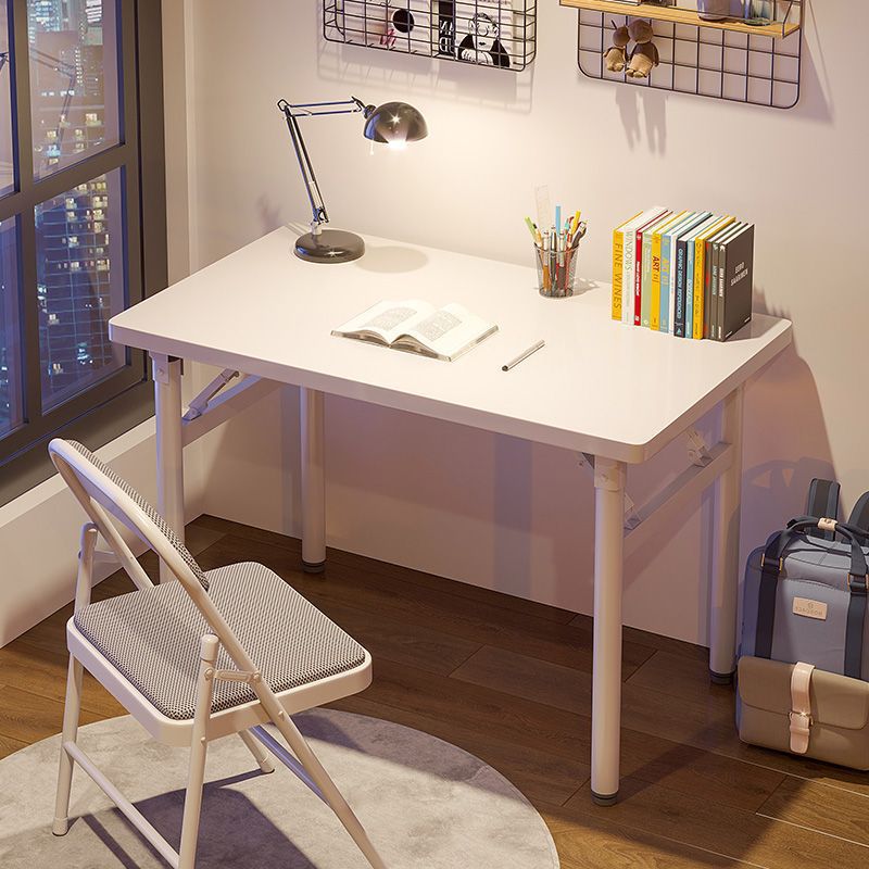 Simple computer desk, small household, bedroom, for girls, foldable, student, home use, study desk, rental apartment