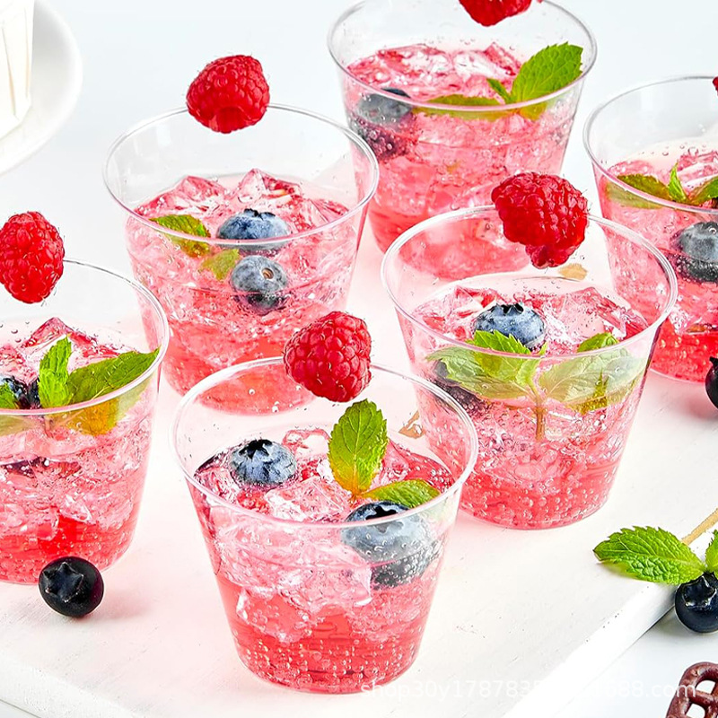 One -time wooden bran cup cake mousse cup with lid yogurt pudding…