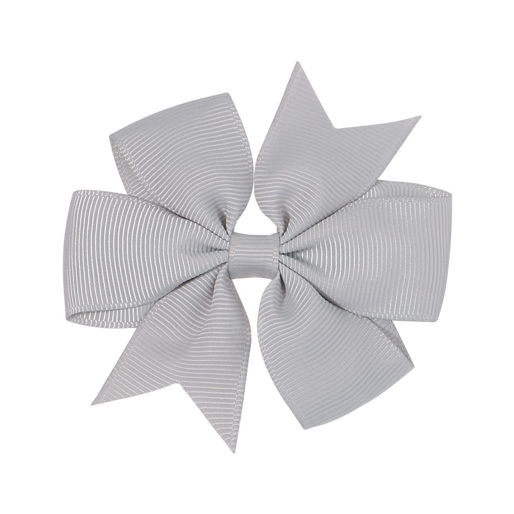 Horquillas para el Cabello Populares en Amazon, con Diseño de Cola de Golondrina, Cinta de Satén Acanalado, Accesorios para el Cabello de Bebés y Niños, Fabricante de Horquillas y Pasadores para el Cabello, Venta al por Mayor