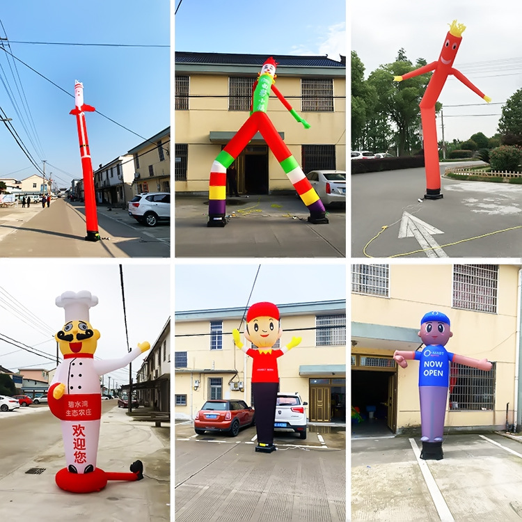 Estrella de baile aéreo inflable danza swing maniobra de dibujos animados modelo de aire centro comercial celebración guía modelo popular publicidad