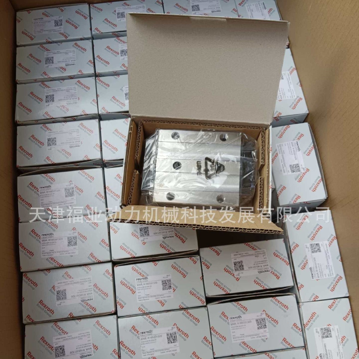 力士乐R185362310滚柱导轨重载型滑块传动平稳易维护保养