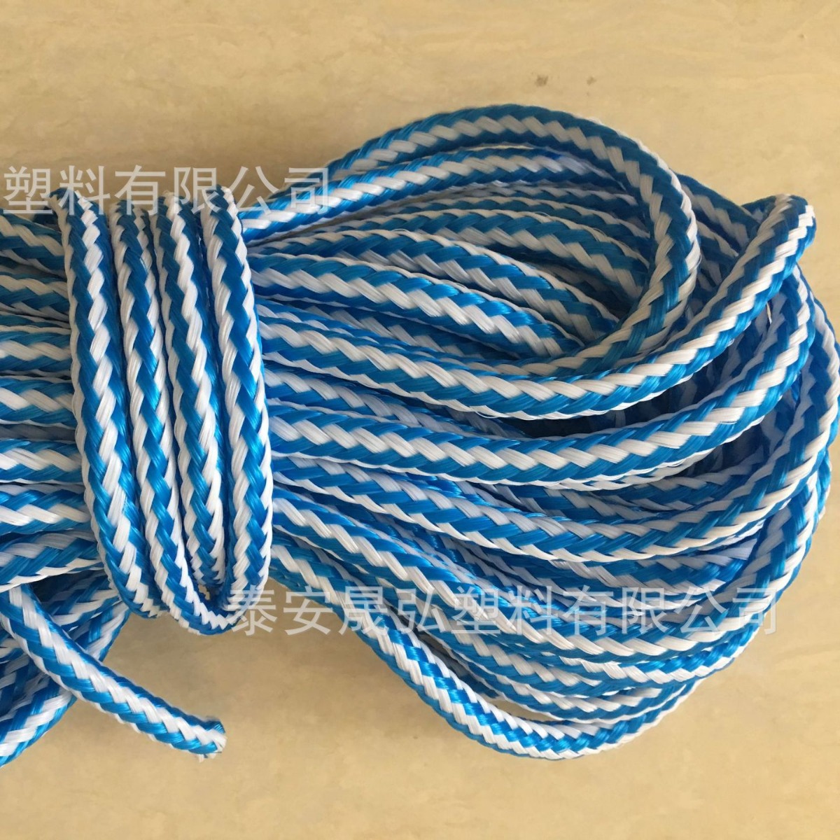 厂家销售PE八股绳 中空绳 游艇绳 帆船绳