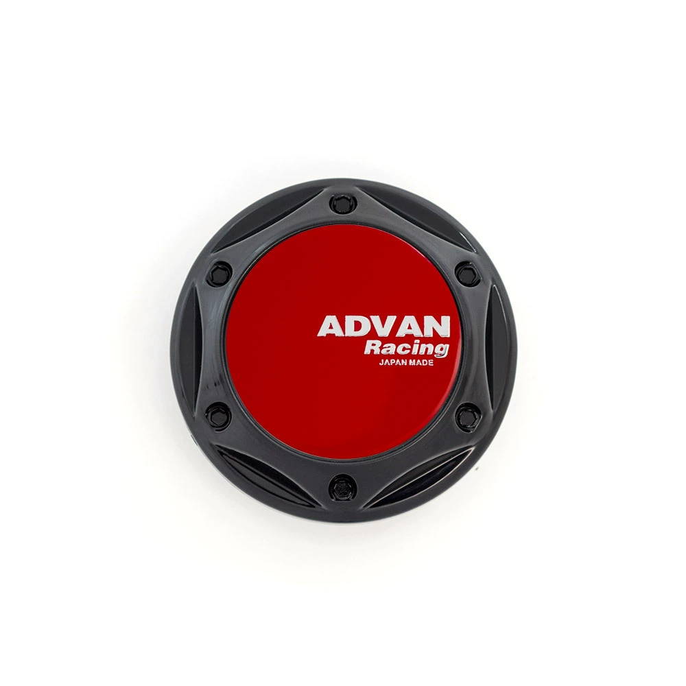 Колпак центра диска Advan Racing 68мм (64мм), ADVANTI черный