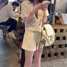 韩版高级感时尚气质百搭西装套装女夏季新款高级感休闲百搭两件套