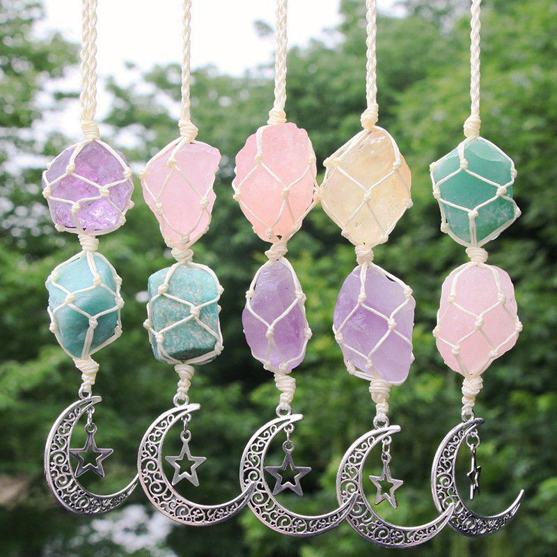 Organic crystal with amethyst