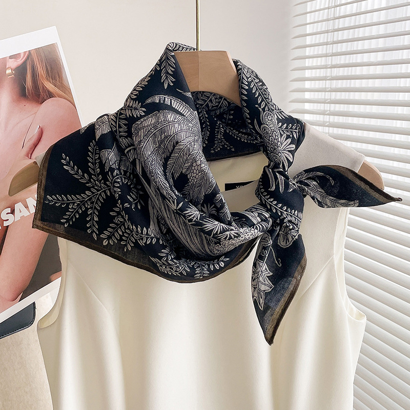 열대 정글 - 흑백