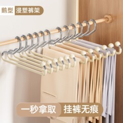 鹅型裤架挂裤子衣架家用无痕防滑裤挂z字型衣柜内置裤夹收纳神器