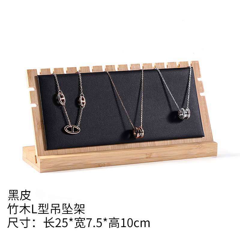 Wholesale necklace pendant oblique cutting board necklace display stand jewelry stand necklace pendant display board