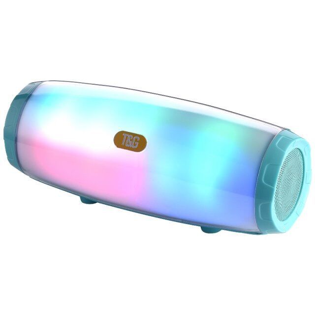Transfronterizo comercio electrónico TG165C mini LED melodía diapositiva regalo creativo al aire libre bajo impermeable altavoz Bluetooth