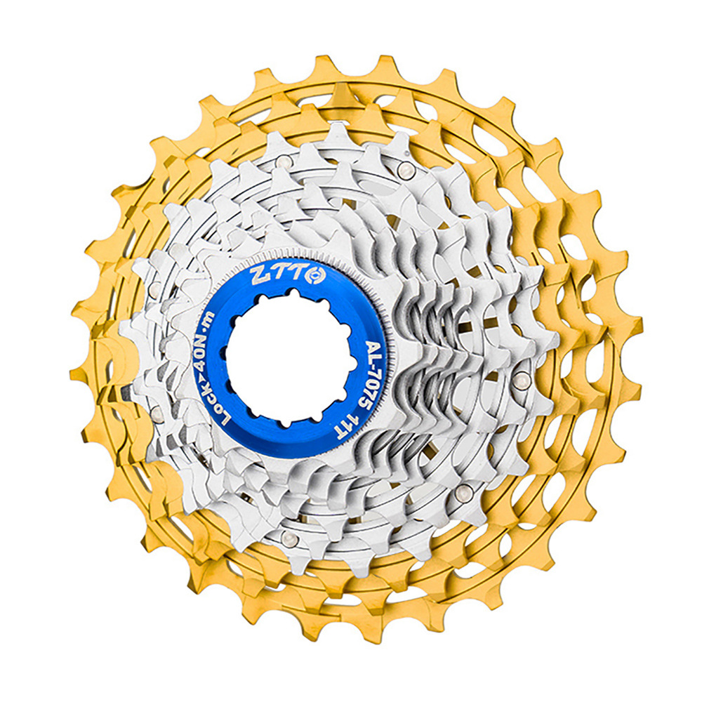 Volante de bicicleta de carretera ZTTO 11 velocidades 28-36T ligero CNC hueco volante ultraligero de una pieza