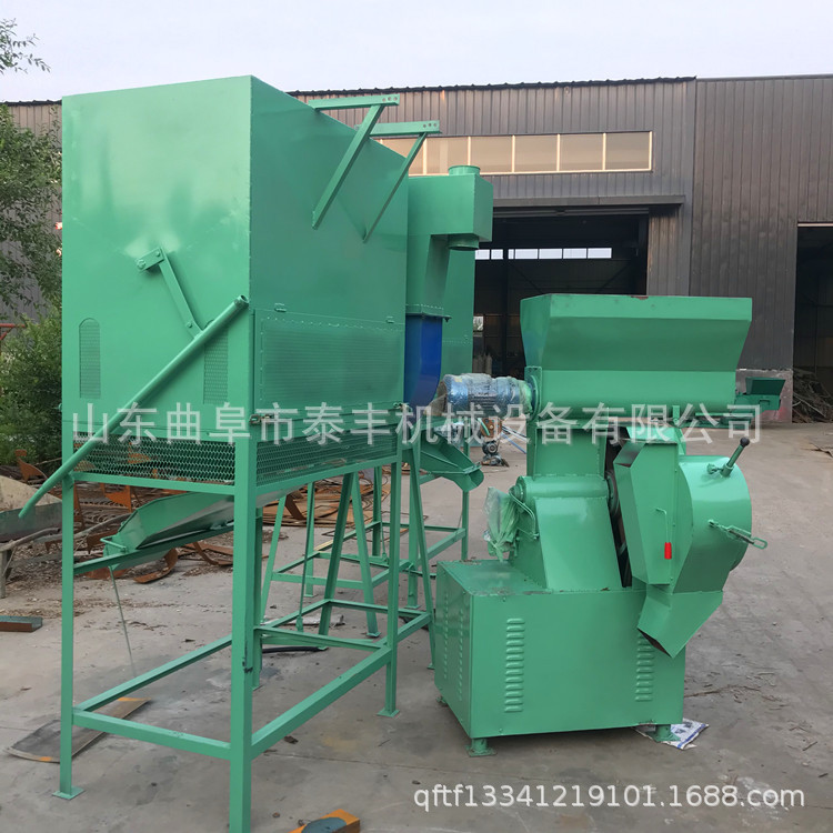 猫砂颗粒机成套机组 玉米秸秆稻草饲料颗粒机 鱼虾饲料挤压颗粒机