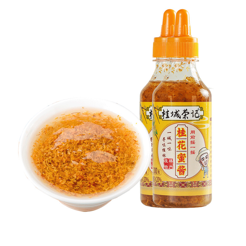 (蜂蜜入り) 桂花蜜ソース300グラム * 20本