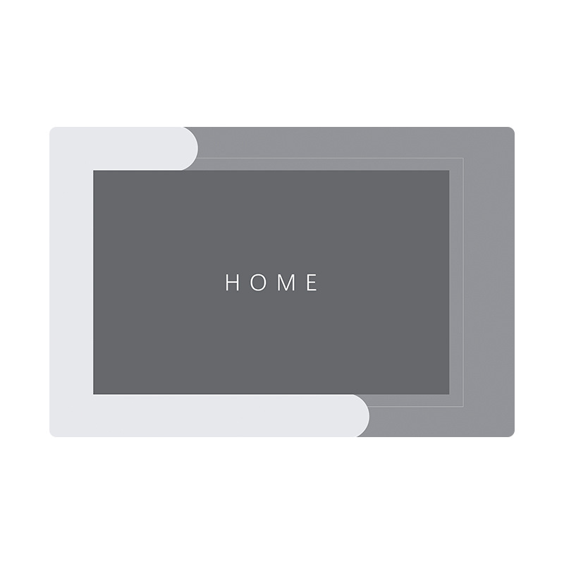 Alfombrilla absorbente de barro de diatomeas Alfombrilla de cocina Alfombrilla de piso antideslizante y antigrasa, lavable, inodoro y desechable Alfombrilla de piso de baño Alfombrilla de piso de secado rápido