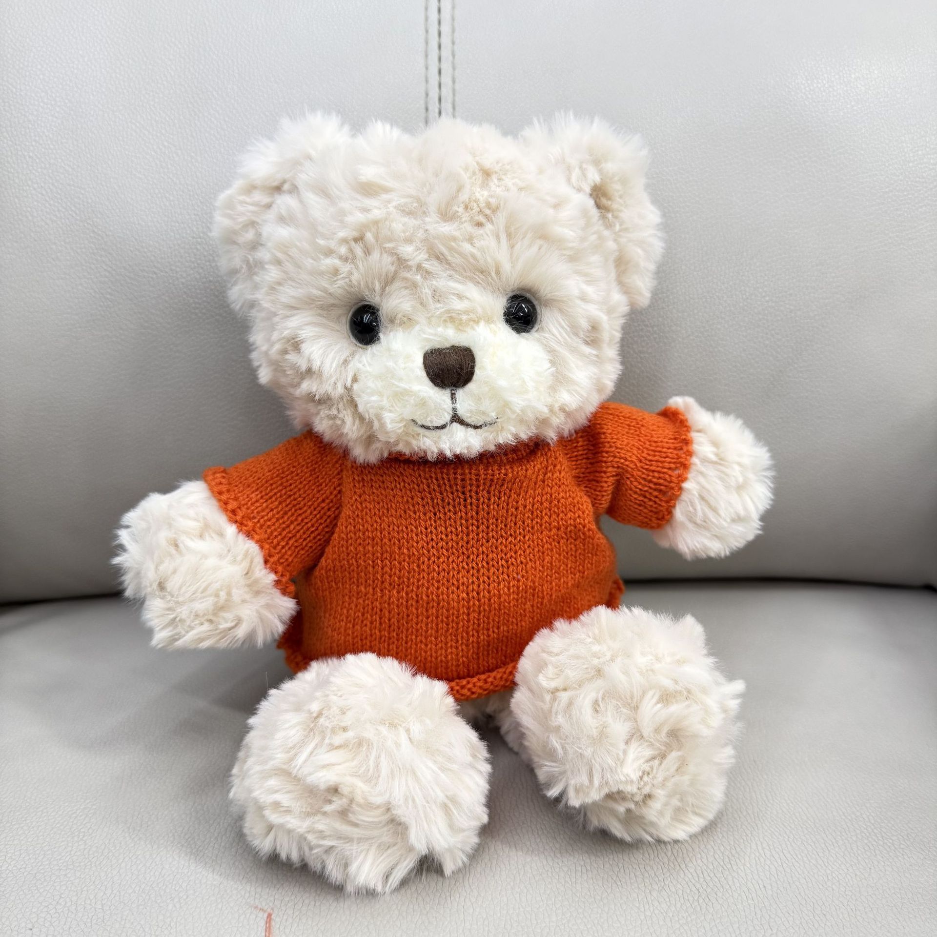 Máquina de muñecas agarrar 8 pulgadas ropa Teddy Bear juguetes de peluche impresión de muñecas LOGO regalos de eventos corporativos