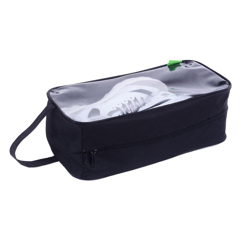 Caja de zapatos transparente bolsa de zapatos portátil impermeable bolsa de zapatos hogar Oxford tela bolsa de almacenamiento de zapatos bolsa de almacenamiento de ventas directas de la fábrica