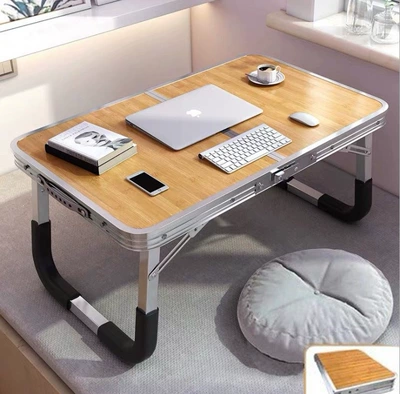 Folding Outdoor Portable Aluminum Alloy Table for Large Trucks, Rvs, and Cars, Suitable for Study, Picnics, and Dining