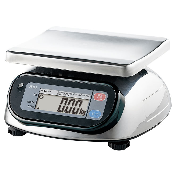 日本AND防尘防水电子秤SK-20KWP电子天平SK-30KWP