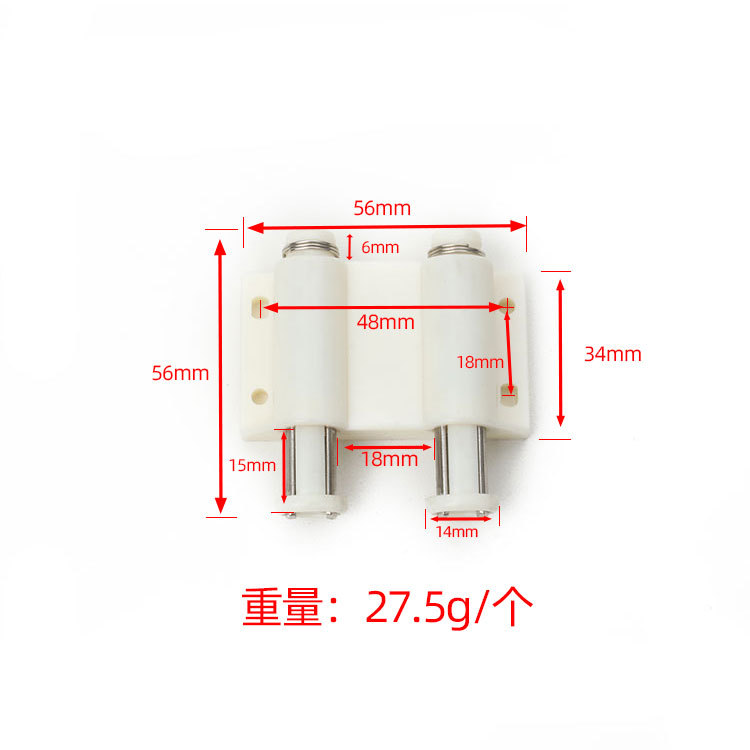 Moderno y simple ABS puerta de gabinete de plástico, puerta de gabinete de rebote, puerta de madera, tipo de prensa, imán, toque magnético, fuerte succión de puerta magnética