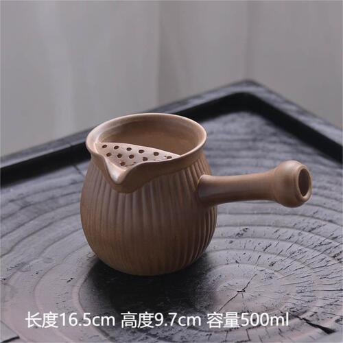 Charcoal fire retro stove candle charcoal tea stove tea set flower teapot outdoor warm wine warm tea Japanese style lifting kettle