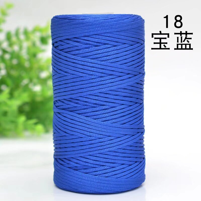 Algodón mercerizado, lino, laca, hilo de seda de hielo, bricolaje tejido a mano, protección solar de primavera y verano, sombrero para el sol, bolso de ganchillo, cojín, zapatos