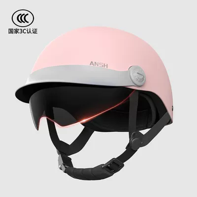 Women, Summer Sun Protection Uv – Motosiklet kaskı (dəbilqə) - 311-3c-fruit-powder-new-brim-sun-protection-lens